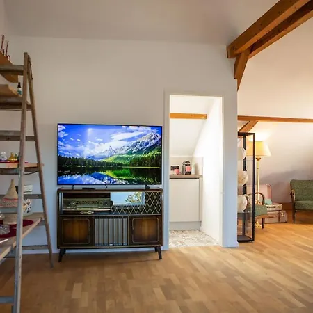 Apartament Rooftop Arts&crafts Apartment, Zentral Und Ruhig, 3 Dachterrassen Augsburg
