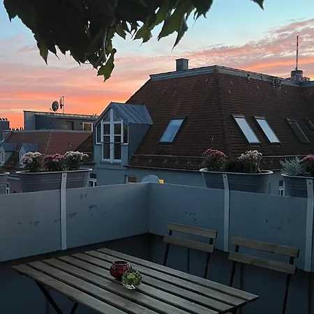 Rooftop Arts&crafts Apartment, Zentral Und Ruhig, 3 Dachterrassen