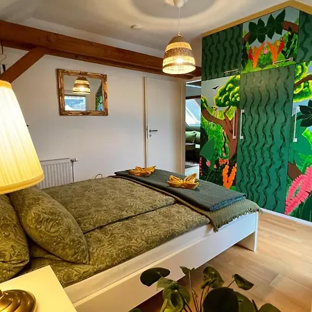 Rooftop Arts&crafts Apartment, Zentral Und Ruhig, 3 Dachterrassen Apartament Augsburg
