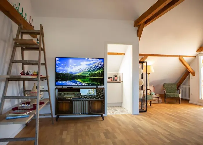Appartement Rooftop Arts&crafts Apartment, Zentral Und Ruhig, 3 Dachterrassen Augsburg