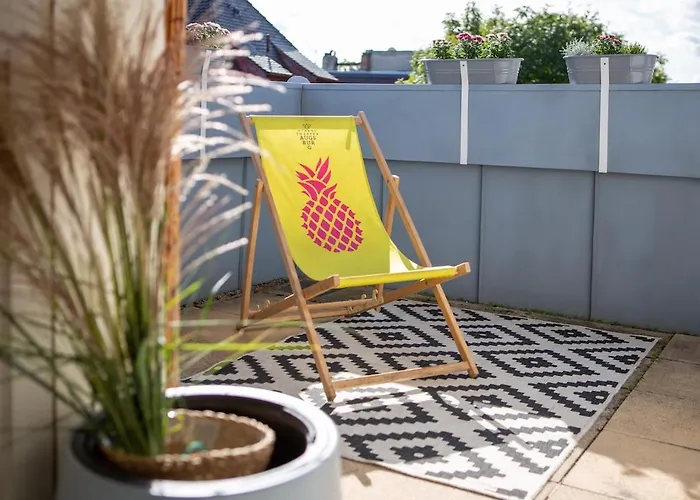 Rooftop Arts&crafts Apartment, Zentral Und Ruhig, 3 Dachterrassen Appartement